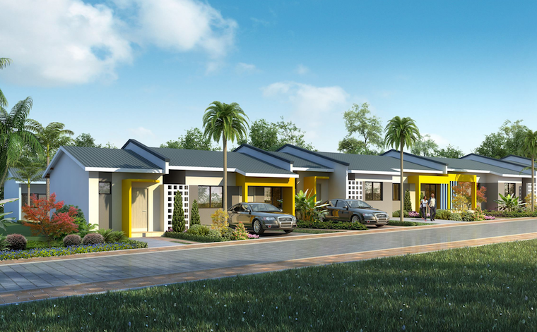 Investment in Real Estate For Economic Transformation - An artistic impression of the Kabaka's Mirembe villas.