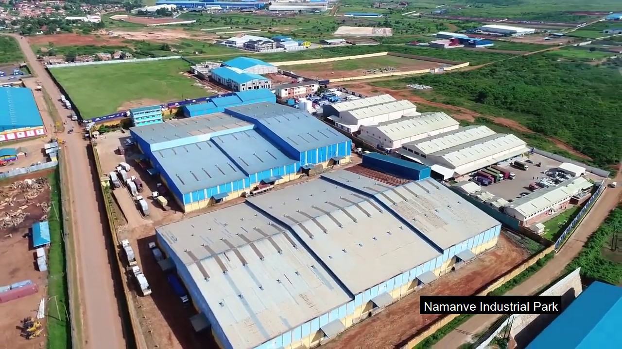 Namanve Industrial Park. Government is set to establish a further 25 industrial parks in the sub-regions of Uganda.