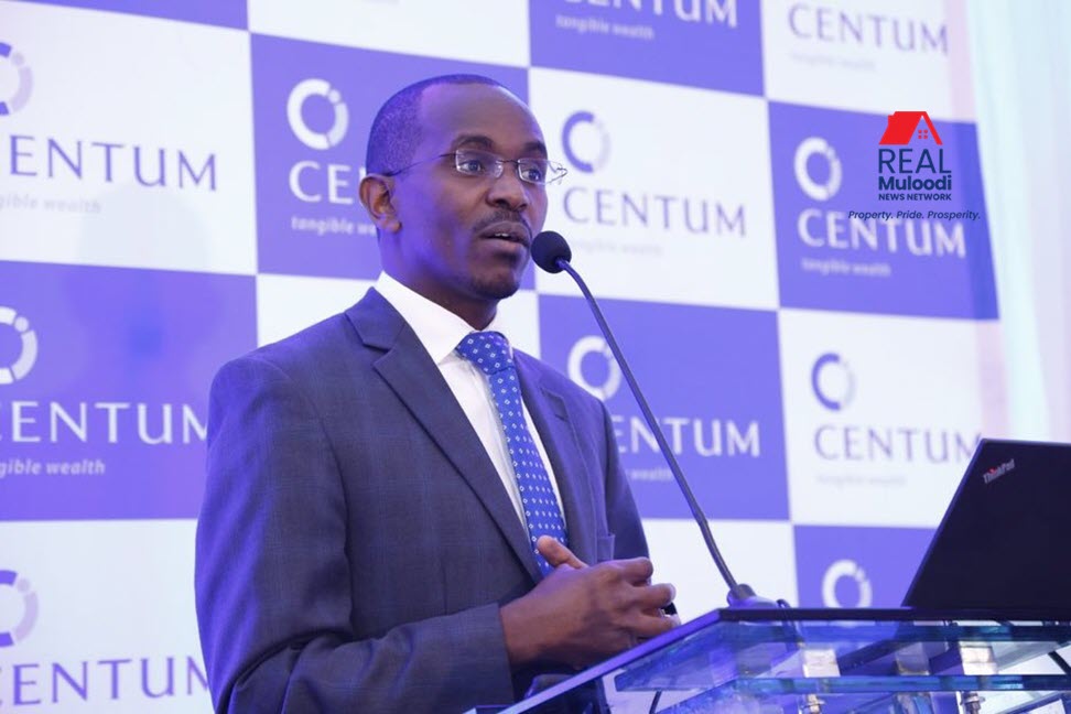 Centum Real Estate Managing Director Samuel Kariuki