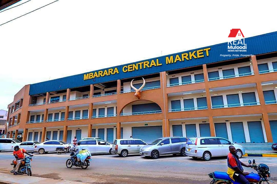 Reconstructed Mbarara Central Market.