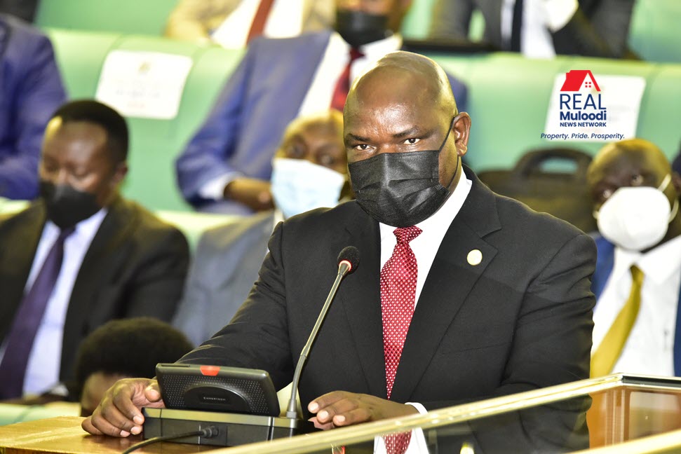 Titles in wetlands: “Most of the time what we spend on at the Office of Prime Minister is for addressing challenges after disasters, if you calculate the money we spend on relief items, it is higher than the money we will have used to prevent it," Lawrence Biyika Songa, Committee chairperson.