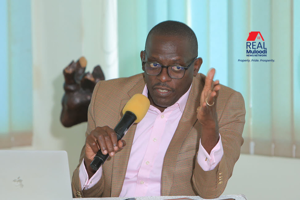 Chairman ARB Arch, Robert Kiggundu, speaking on the shortage of architects: "78% of 3,333 building sites and 2606 completed buildings surveyed by ARB in Kampala did not comply with building codes."