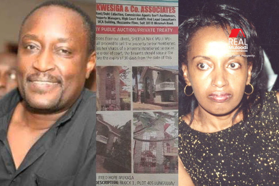 Legendary Ugandan musician Fred Hope Mukasa in property dispute with ex-wife Sheena Nakimuli Mukasa