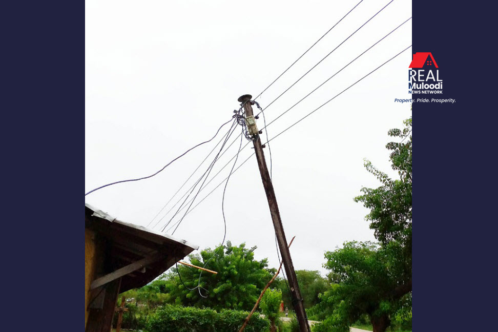 The Jinja man was electrocuted and killed by loose electricity wires that were connected to neighbouring electric poles through his garden.