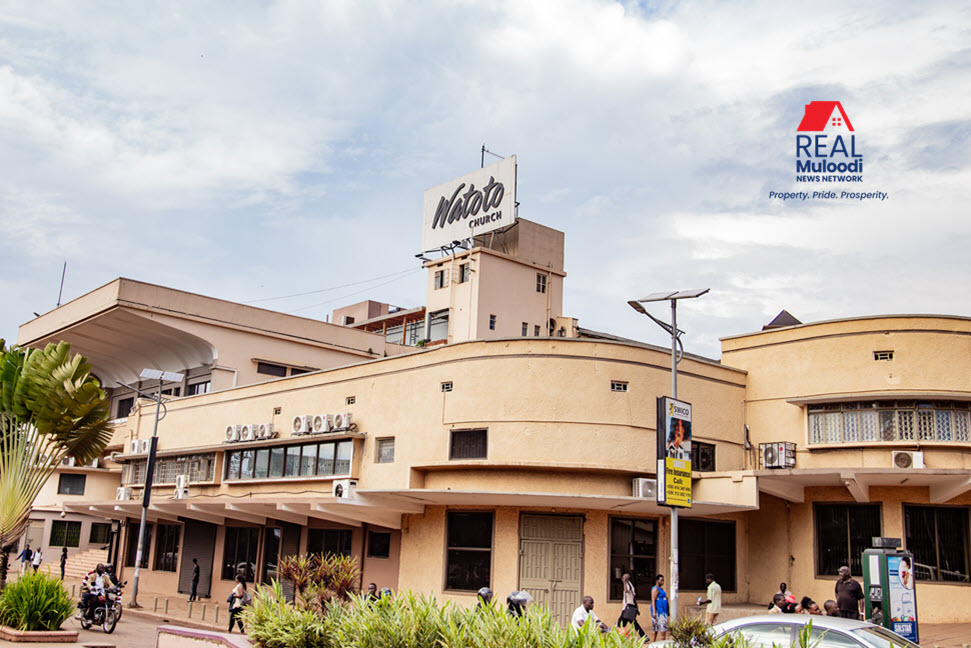 The historic Norman Cinema building, iconic landmark in the heart of Kampala City
