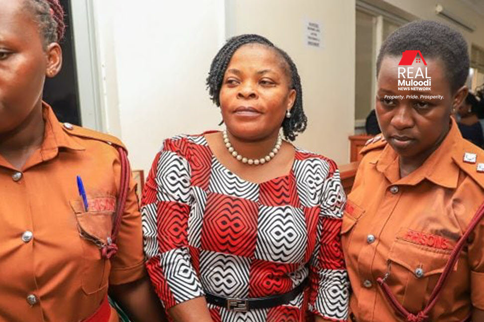 State Minister for Karamoja Affairs Agnes Nandutu before the Anti-Corruption Court in Kampala on Wednesday, where she was further remanded to Luzira Prison until Thursday.