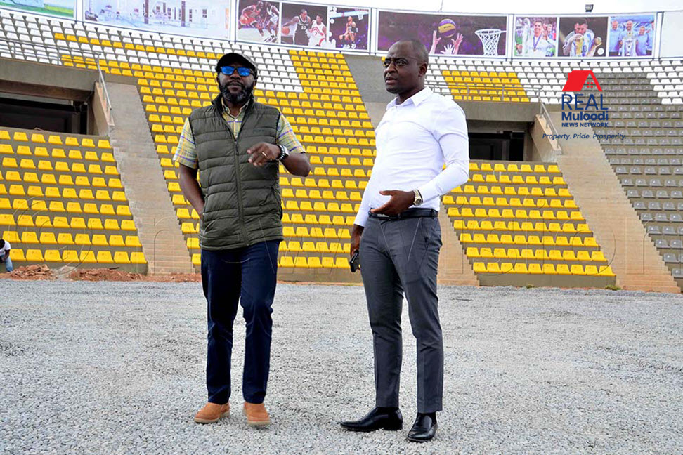 Vision Group and Ham Group come together - Hamis Kiggundu (right) and Vision Group CEO-Don Wanyama at Nakivubo Stadium.