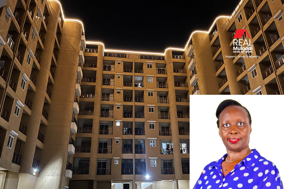 Annette Babigamba, Director of Universal M. ENTP/Affordable Housing Uganda, Background: Pegion Residency Condominiums, Muyenga.