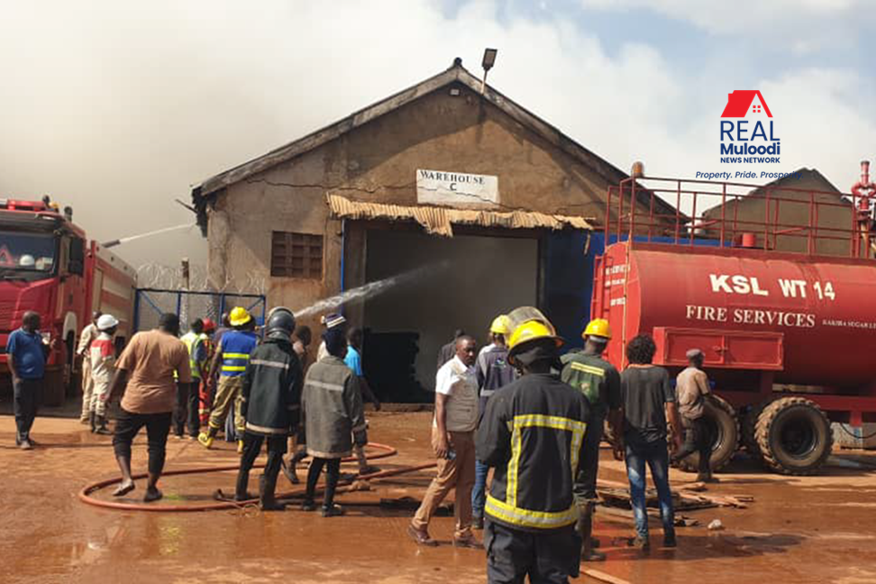 Jinja Warehouse Fire